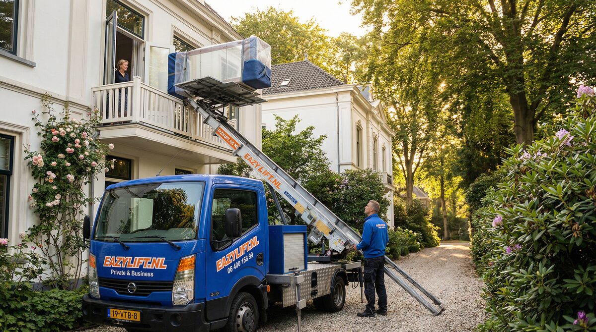 Eazylift verhuislift bij een woning